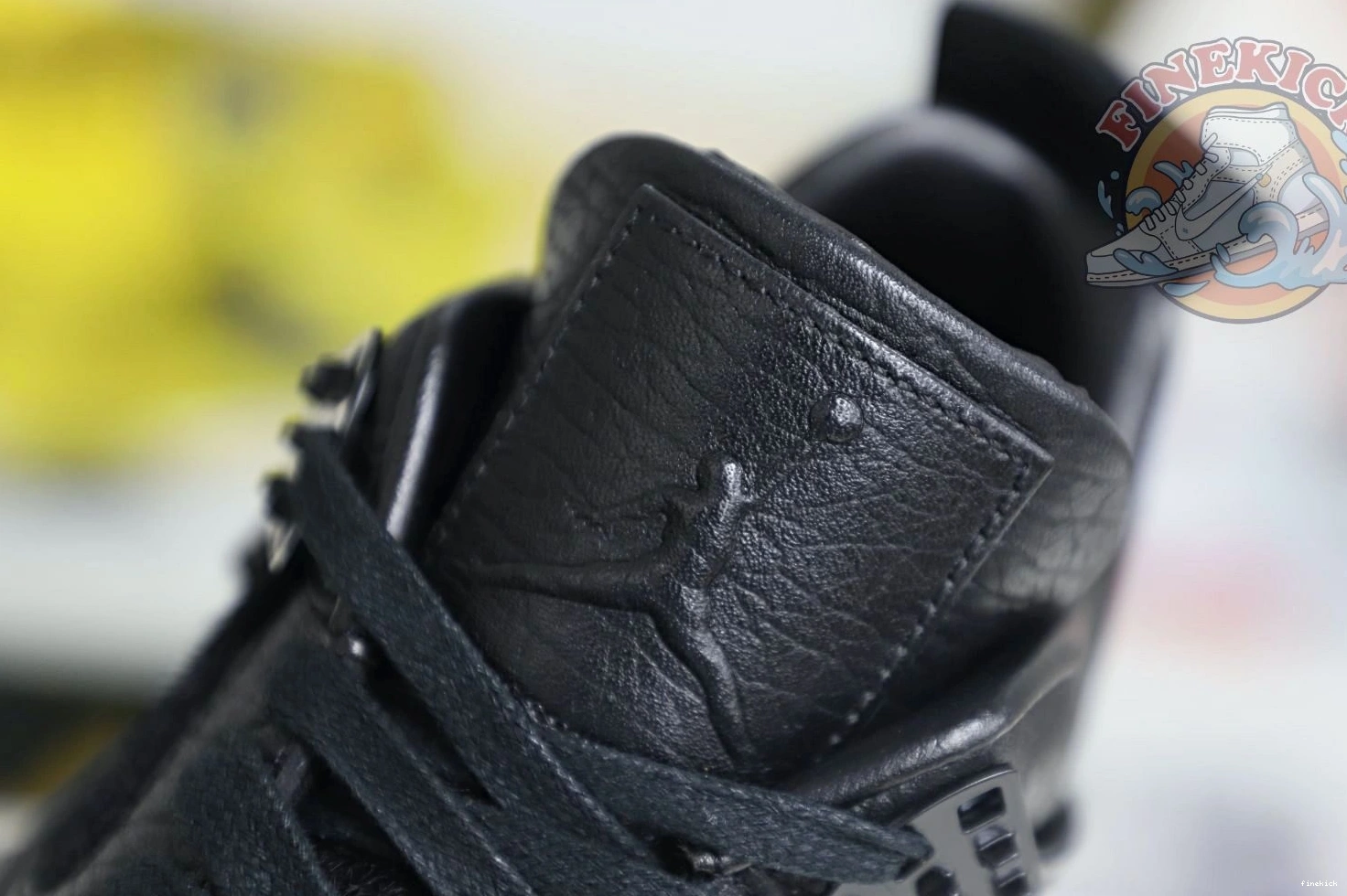 black Jordan retro Air ponyhair 4 Jordan 1018